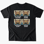 priorities T-Shirt - Black - Heartfur