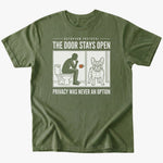 Privacy T-Shirt - Military Green - Heartfur