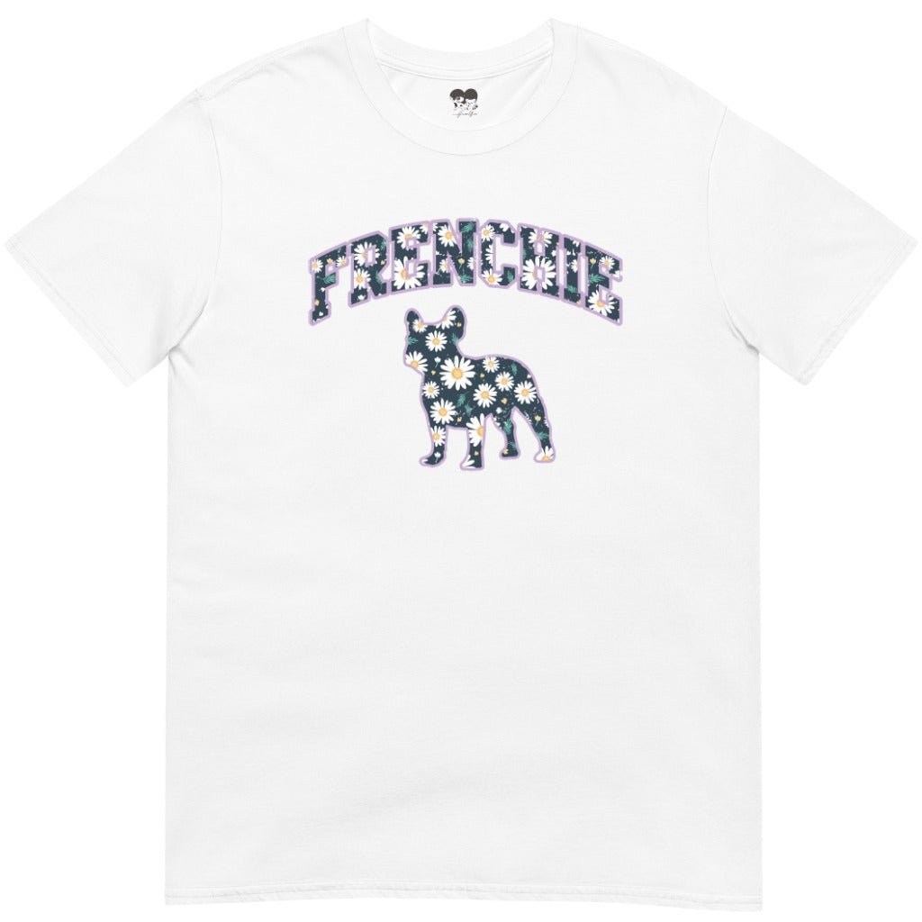 purple floral frenchie T-Shirt