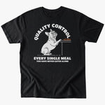 Quality Control T-shirt - Black - Heartfur