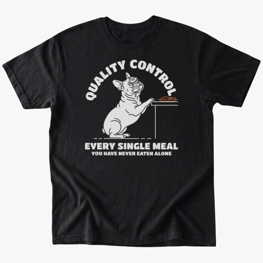 Quality Control T-shirt - Black - Heartfur