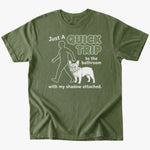 Quick trip T-shirt - Military Green - Heartfur