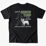 Quick trip T-shirt - Black - Heartfur