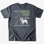 Quick trip T-shirt - Dark Heather - Heartfur