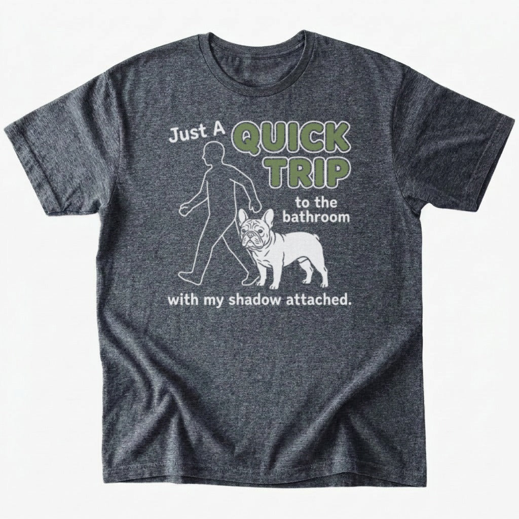 Quick trip T-shirt - Dark Heather - Heartfur