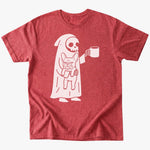 Reaper x Frenchie T-Shirt - Heather Red - Heartfur