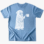 Reaper x Frenchie T-Shirt - Heather Indigo - Heartfur