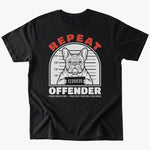 Repeat Offender T-Shirt - Black - Heartfur