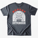 Repeat Offender T-Shirt - Dark Heather - Heartfur