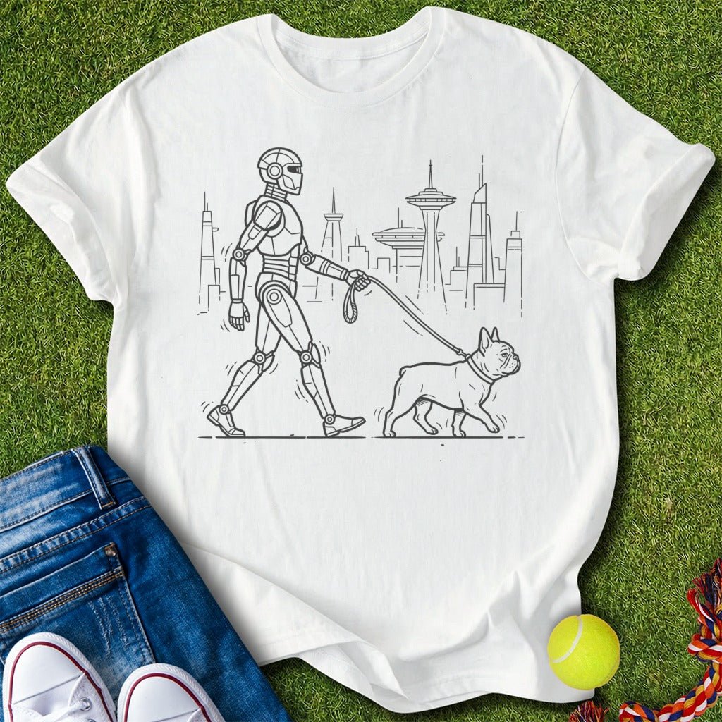 Robot x frenchie T-Shirt