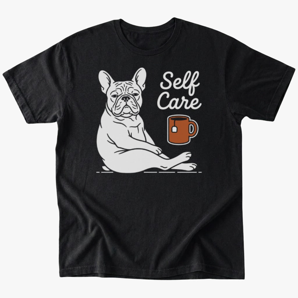 Self care T-shirt - Black - Heartfur