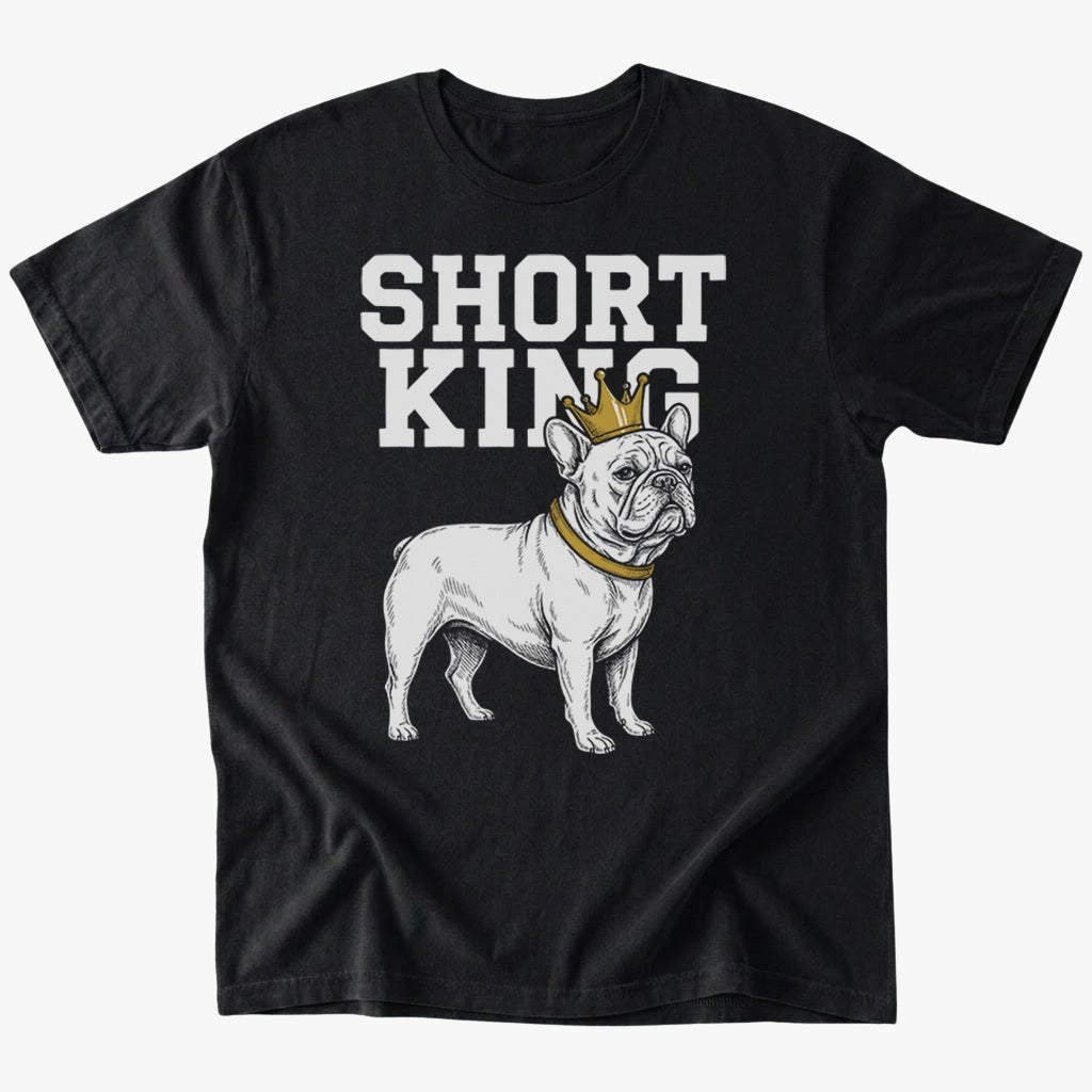 Short King T-Shirt - Black - Heartfur
