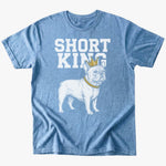 Short King T-Shirt - Heather Indigo - Heartfur
