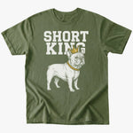 Short King T-Shirt - Military Green - Heartfur