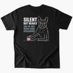 Silent but deadly T-shirt - Black - Heartfur