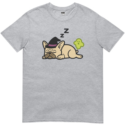 sleeping witch frenchie T-Shirt - T-Shirt - Heartfur