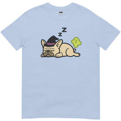 sleeping witch frenchie T-Shirt - T-Shirt - Heartfur