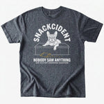 Snackcident T-shirt - Dark Heather - Heartfur