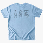 Snorchestra T-Shirt - Light Blue - Heartfur