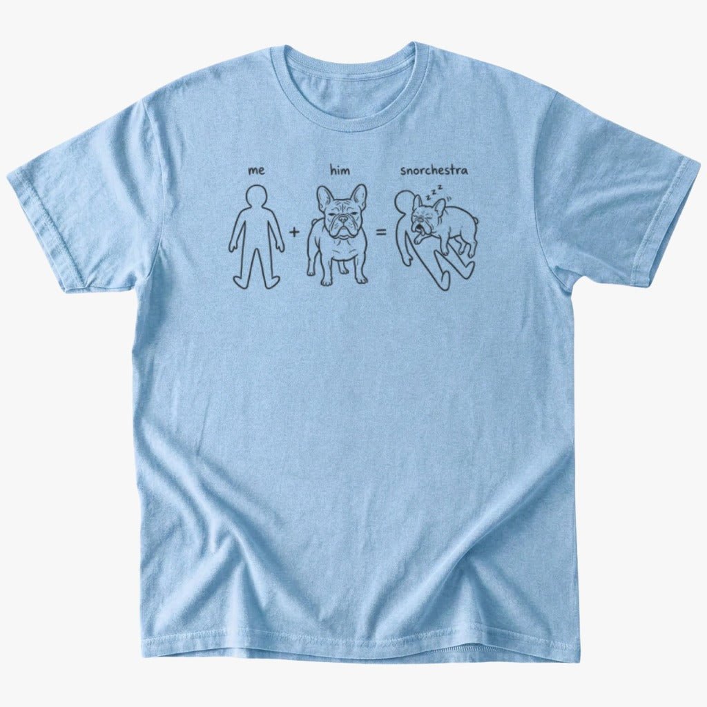 Snorchestra T-Shirt - Light Blue - Heartfur