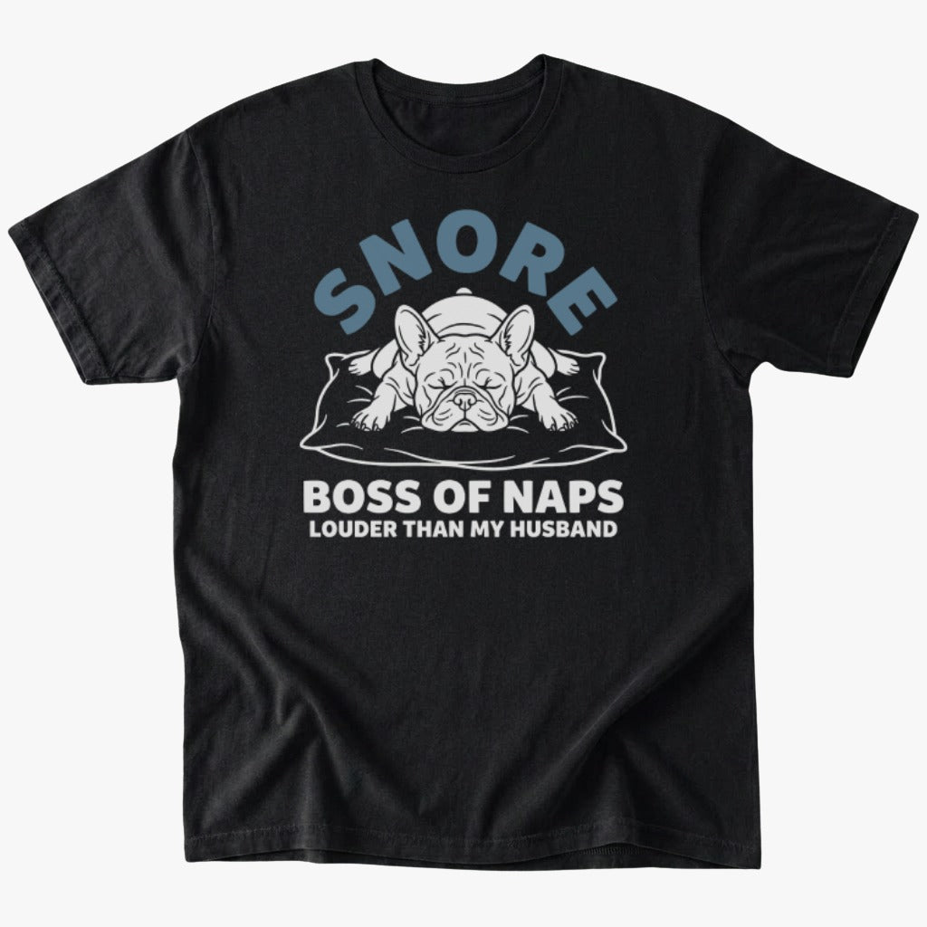 Snore T-shirt - Black - Heartfur
