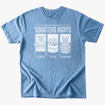 Squatters rights T-Shirt - Heather Indigo - Heartfur