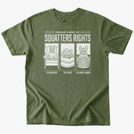 Squatters rights T-Shirt - Military Green - Heartfur