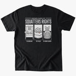 Squatters rights T-Shirt - Black - Heartfur