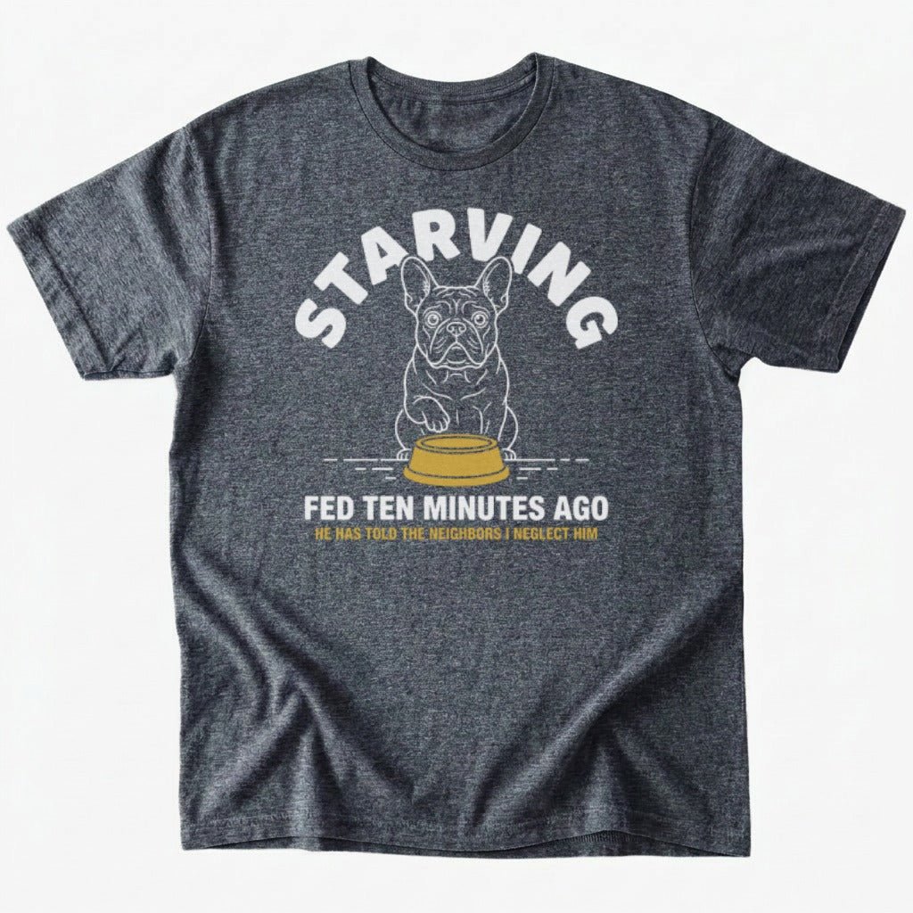 Starving T-shirt - Dark Heather - Heartfur