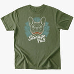 Storage Full T-shirt - Military Green - Heartfur