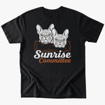 Sunrise Committe T-shirt - Black - Heartfur