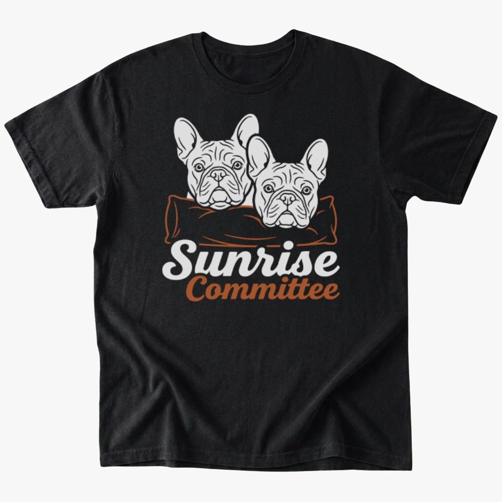Sunrise Committe T-shirt - Black - Heartfur