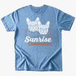 Sunrise Committe T-shirt - Heather Indigo - Heartfur