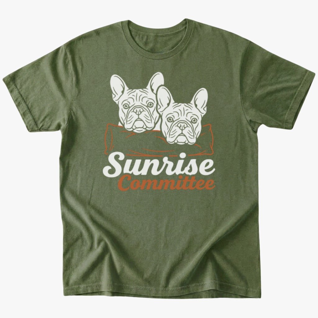 Sunrise Committe T-shirt - Military Green - Heartfur