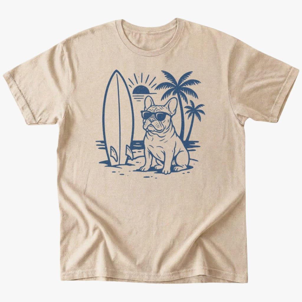 Surf dog T-Shirt - Sand - Heartfur