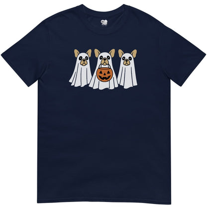 Сute Ghost frenchie T-Shirt - T-Shirt - Heartfur