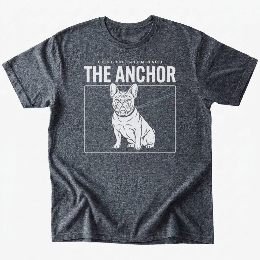 The anchor T-shirt - Dark Heather - Heartfur