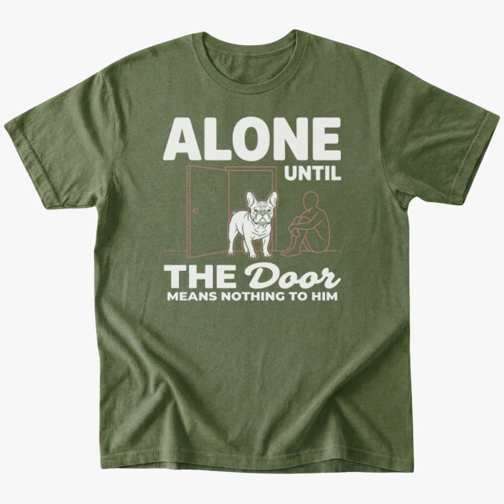The door means nothing T-shirt - Military Green - Heartfur
