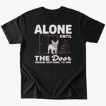 The door means nothing T-shirt - Black - Heartfur