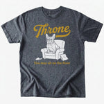 Throne T-shirt - Dark Heather - Heartfur