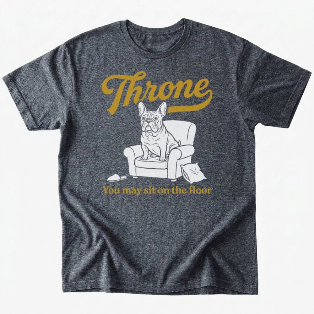 Throne T-shirt - Dark Heather - Heartfur