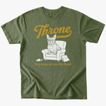 Throne T-shirt - Military Green - Heartfur