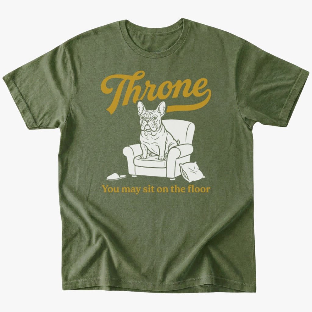 Throne T-shirt - Military Green - Heartfur