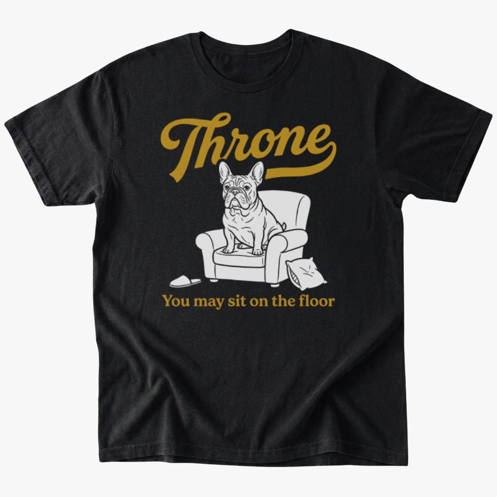 Throne T-shirt - Black - Heartfur