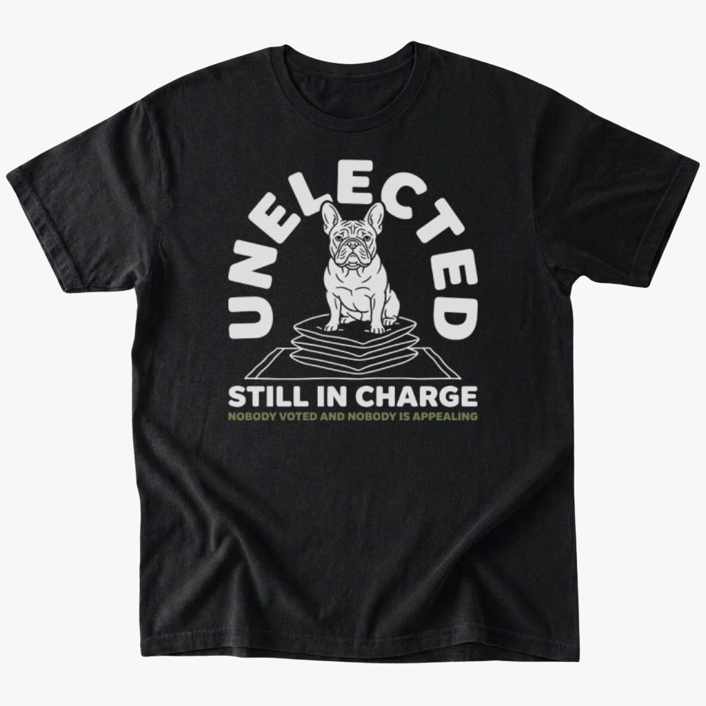 Unelected T-shirt - Black - Heartfur