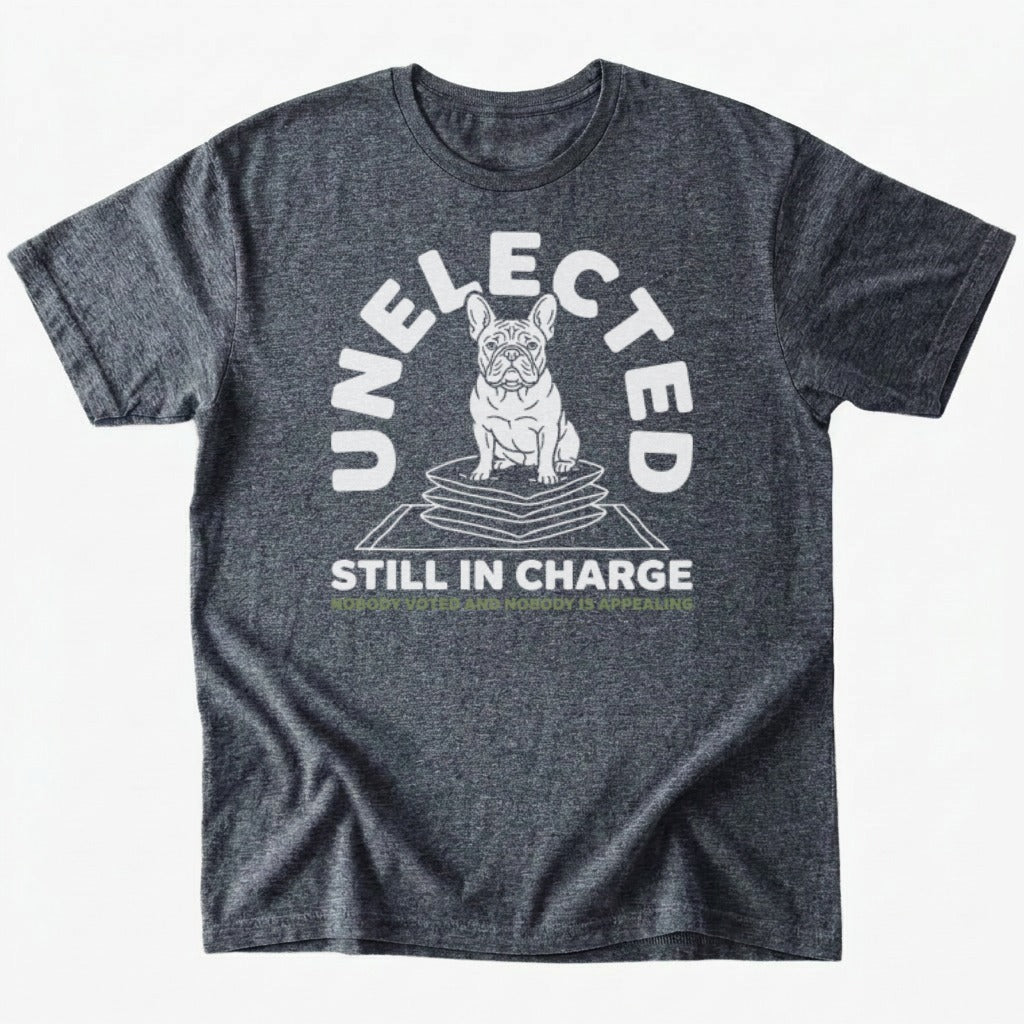Unelected T-shirt - Dark Heather - Heartfur