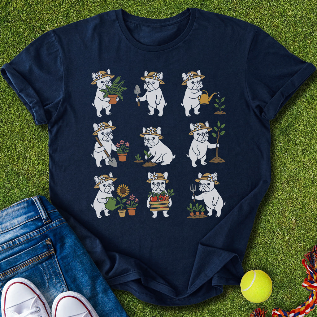 Frenchie Gardening T-Shirt