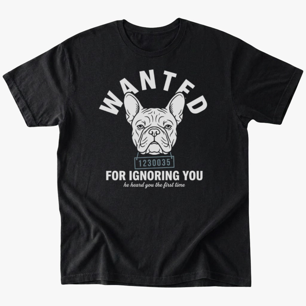 Wanted T-Shirt - Black - Heartfur