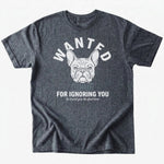 Wanted T-Shirt - Dark Heather - Heartfur