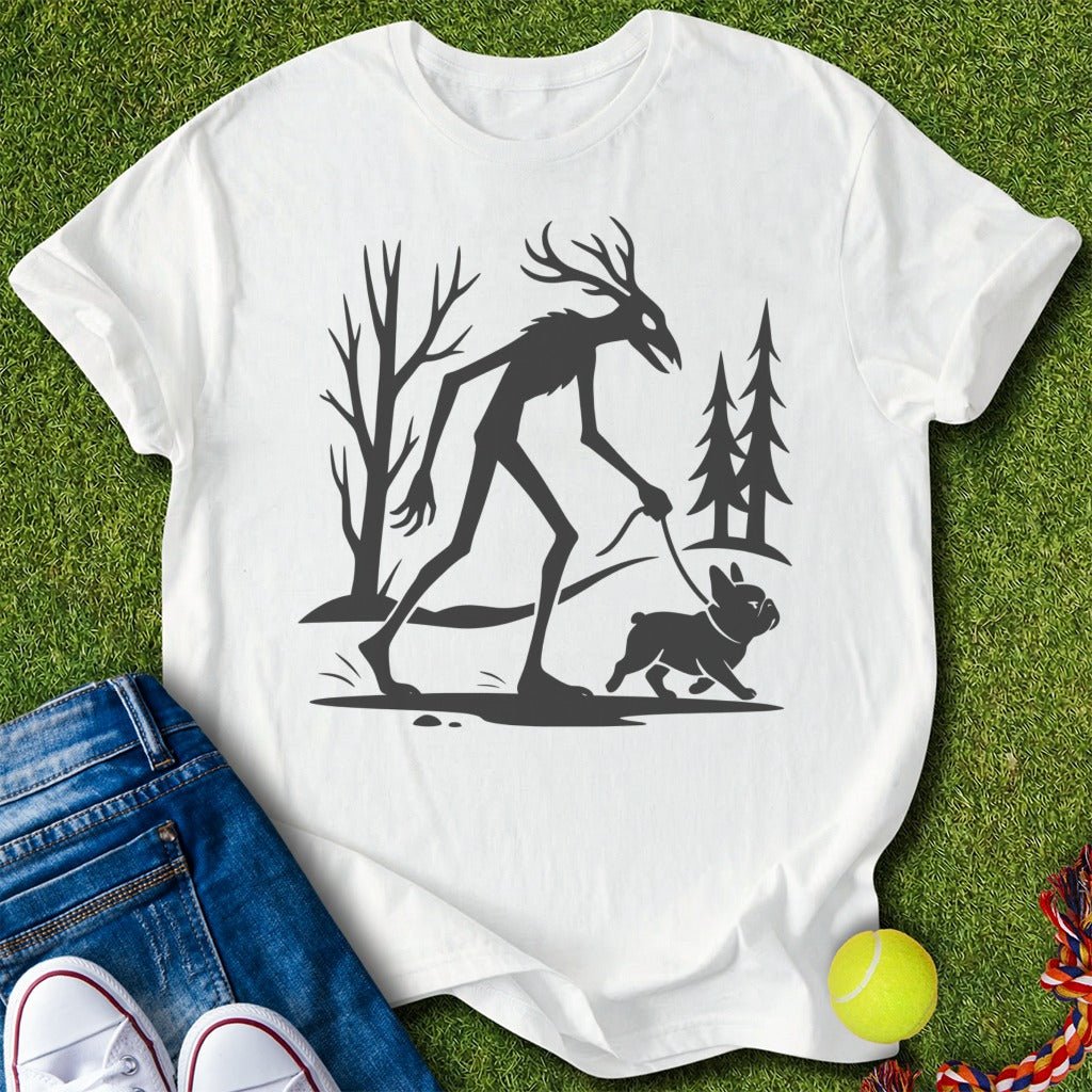 Wendigo walking frenchie T-Shirt
